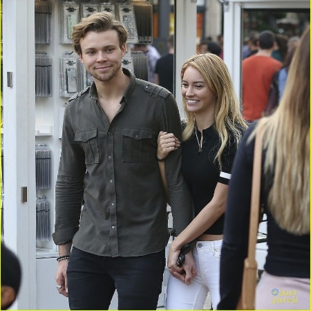 Bryana Holly and Ashton Irwin spotted together in public.